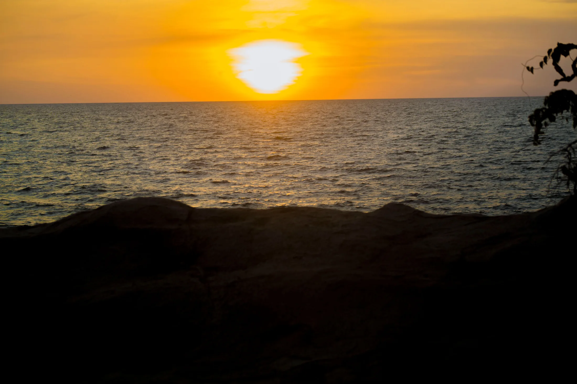 Sunset over Lake Victoria