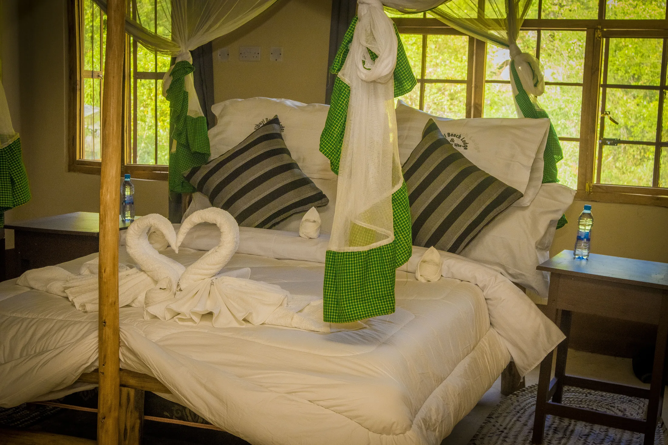 Guest room at Kibuyi Beach Lodge