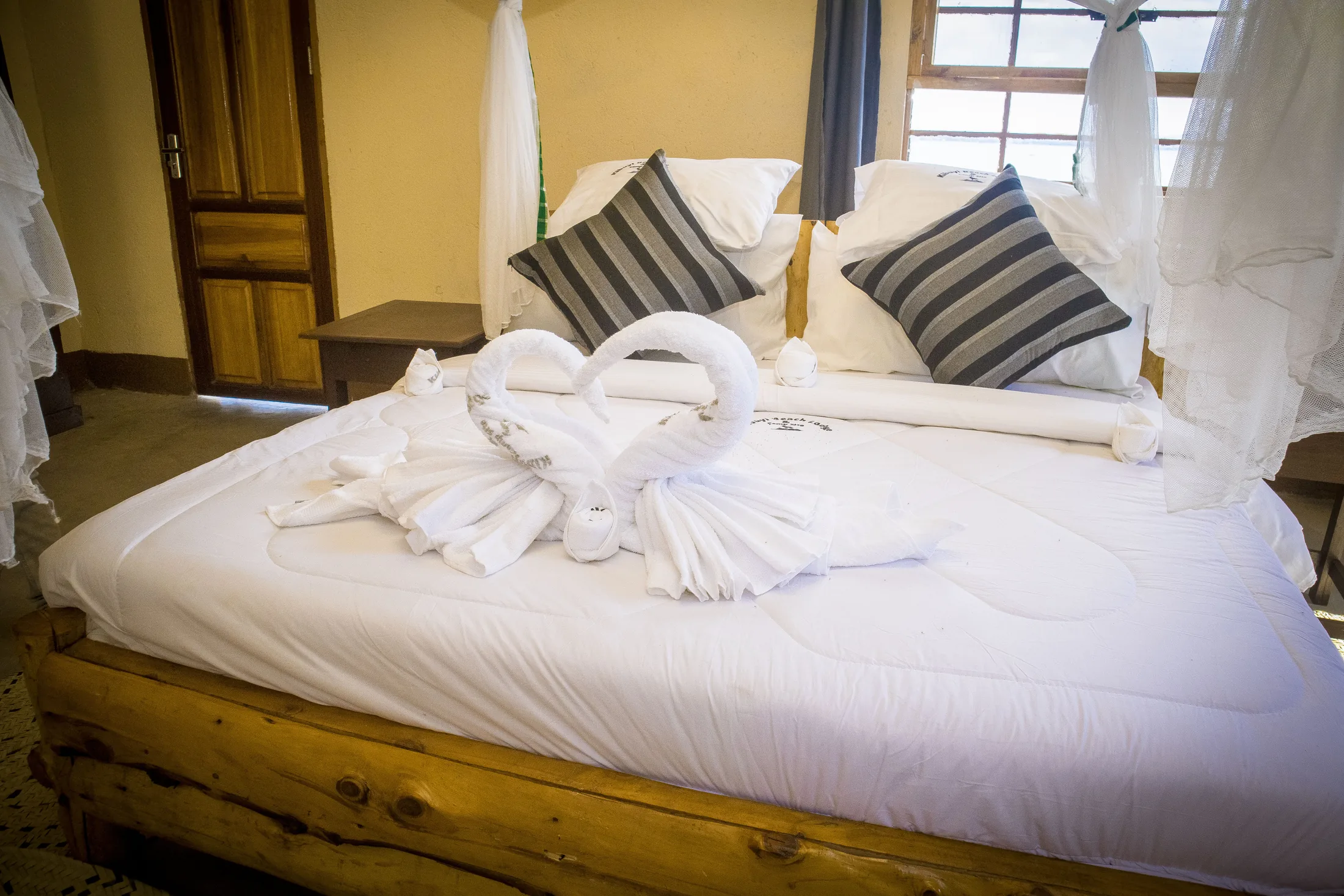 Guest room at Kibuyi Beach Lodge